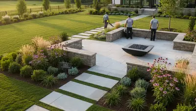 Memphis, TN landscaping service for custom yard design and professional outdoor installation