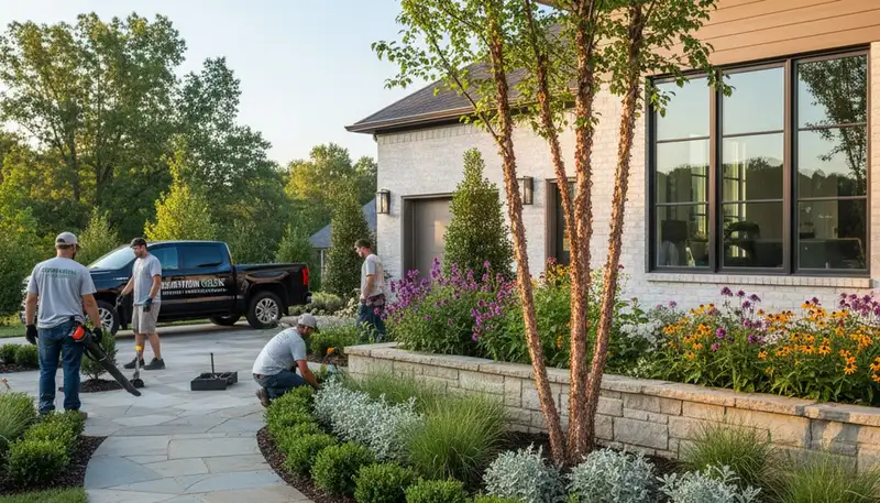 Landscaping design service in Memphis, TN for residential and commercial outdoor spaces