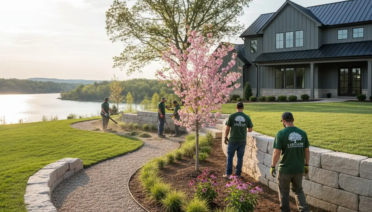 Landscape design service in Memphis, TN for residential and commercial outdoor spaces