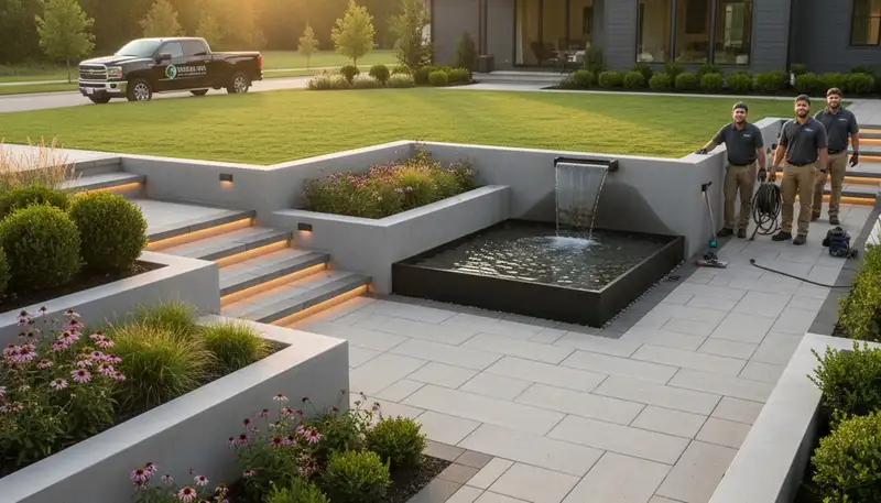 Memphis, TN landscaping service for custom yard design and outdoor property enhancement