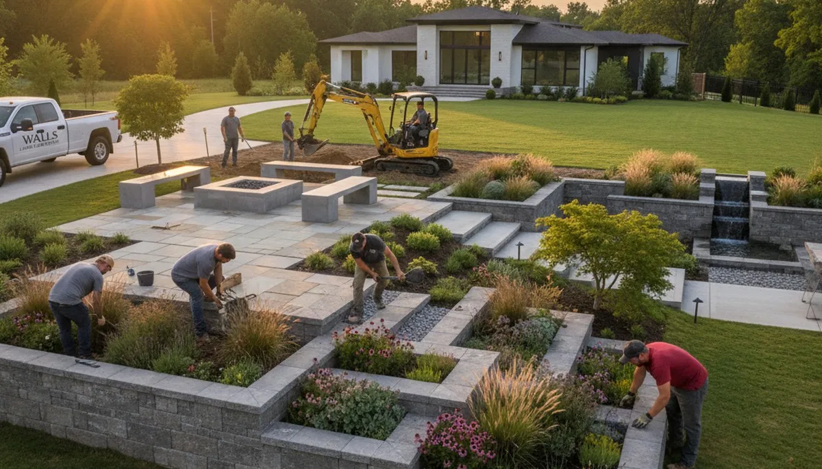 Landscaping design service in Memphis, TN for residential and commercial outdoor spaces