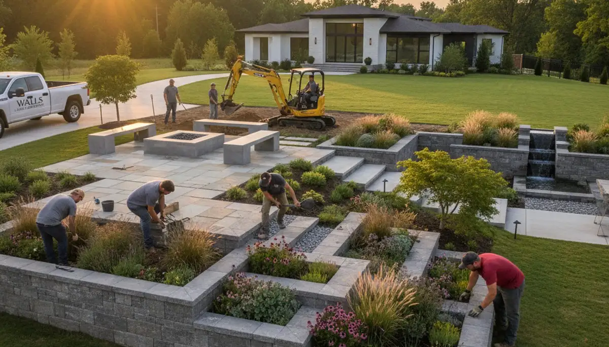 Landscaping design service in Memphis, TN for residential and commercial outdoor spaces