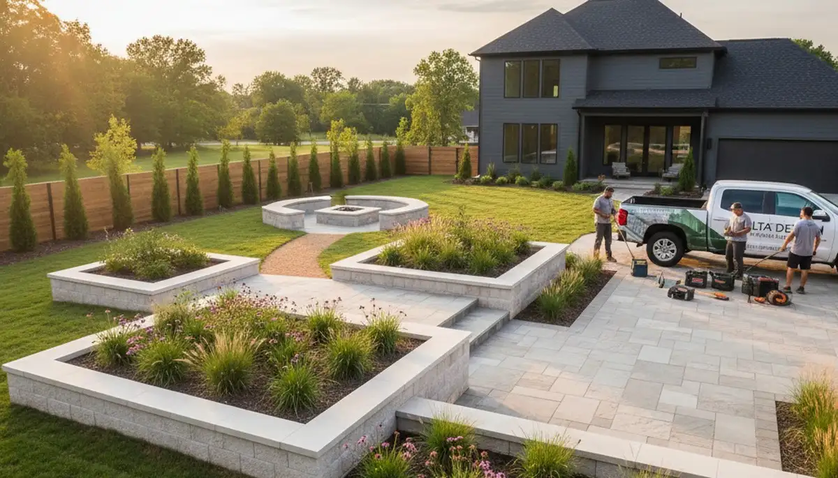 Landscaping design service in Memphis, TN for residential and commercial outdoor spaces